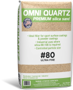 OMNI QUARTZ™ PREMIUM Silica Sand #80 Ultra Fine Sand