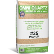 OMNI QUARTZ™ PREMIUM Silica Sand #25 Medium Sand