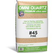 OMNI QUARTZ™ PREMIUM Silica Sand #45 Fine Sand