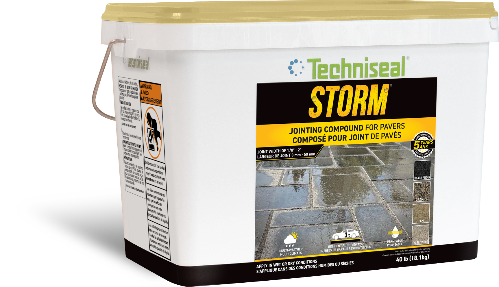 STORM - Multi Weather Permeable Paver Jointing | Techniseal