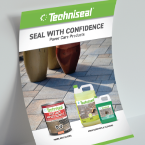 341-547 | Seal with Confidence - Paver Care Products